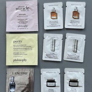 Naked & Thriving Philosophy and Lancome Sample Packets